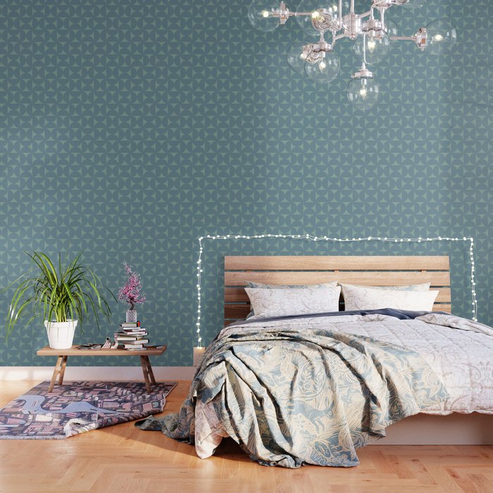 Bauhaus Mid Century Modern Geometric Pattern II Wallpaper Gallery Image 3