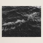 Dark Ocean in Black and. White Jigsaw Puzzle Gallery Image 1