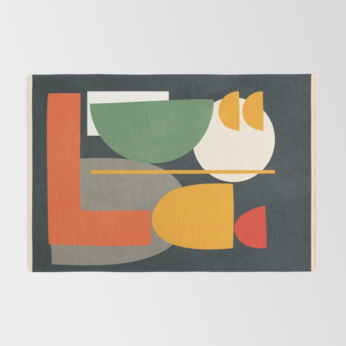 Abstract Shape Setting 02 Rug Gallery Image 2