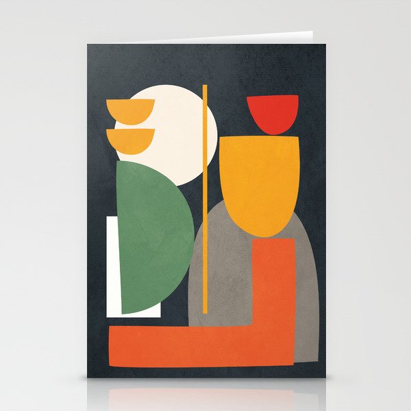 Abstract Shape Setting 02 Stationery Card Gallery Image 2