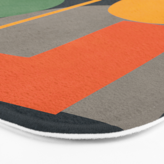 Abstract Shape Setting 02 Bath Mat Gallery Image 3