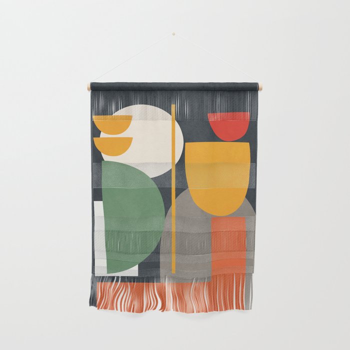 Abstract Shape Setting 02 Wall Hanging Gallery Image 1