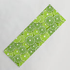 Lime pop Yoga Mat Gallery Image 1
