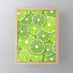 Lime pop Mini Art Print Gallery Image 1