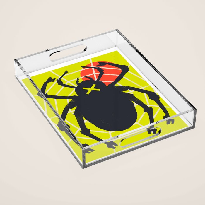 Graphic Hallows Spider Acrylic Tray Gallery Image 1