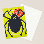 Graphic Hallows Spider Stationery Card Gallery Image 2