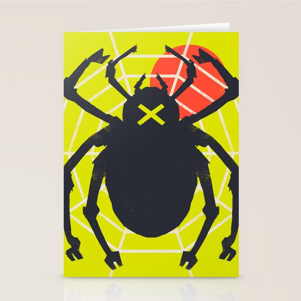 Graphic Hallows Spider Stationery Card Gallery Image 2