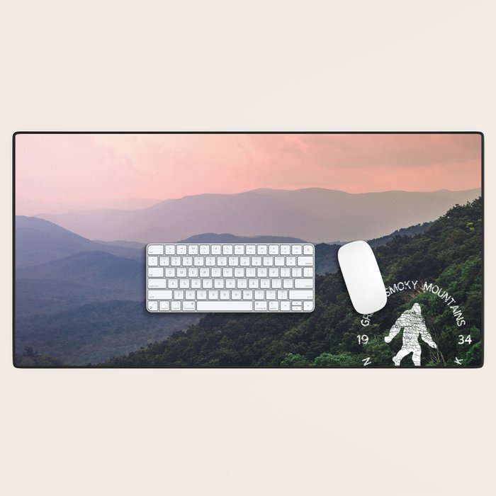 Great Smoky Mountains National Park Sasquatch Desk Mat Gallery Image 1