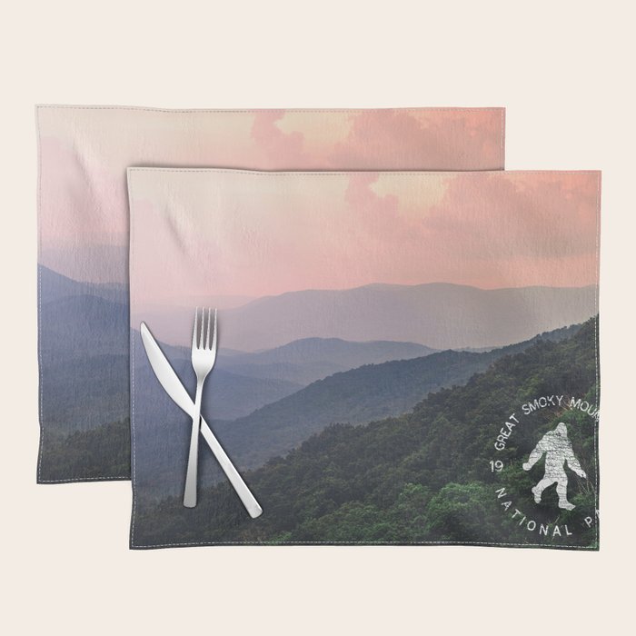 Great Smoky Mountains National Park Sasquatch Placemat Gallery Image 1