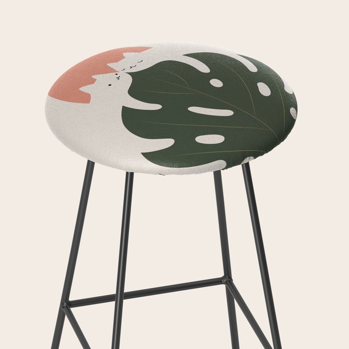 Cat and Plant 37 Stool Gallery Image 2