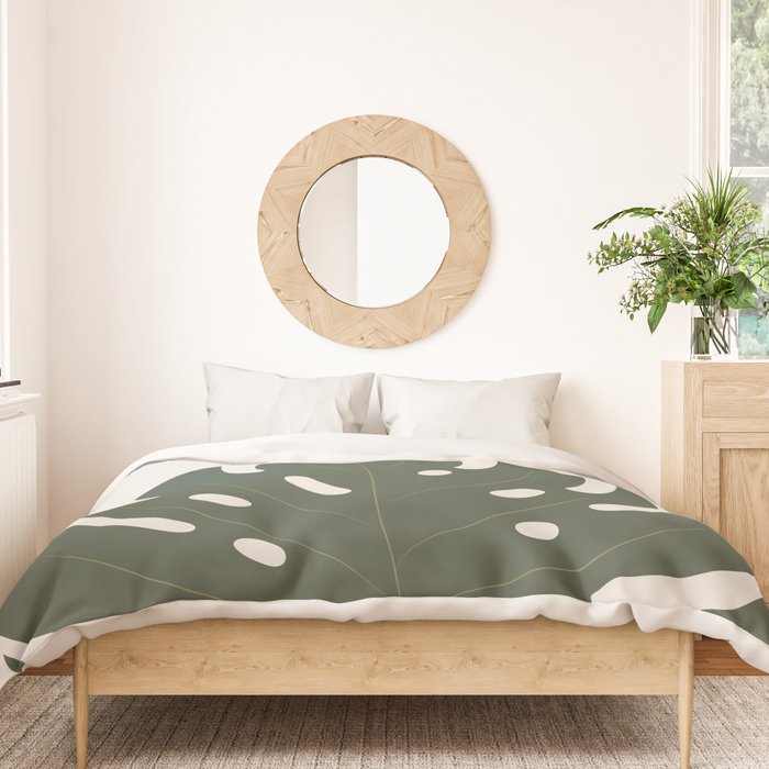 Cat and Plant 37 Duvet Cover Gallery Image 3