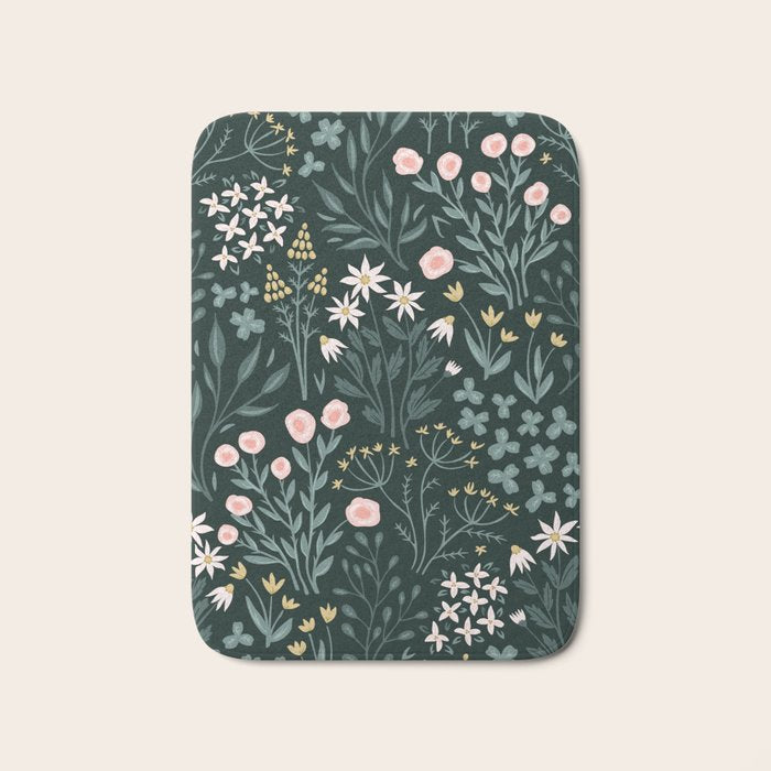 Wildflower Fields Bath Mat Gallery Image 1