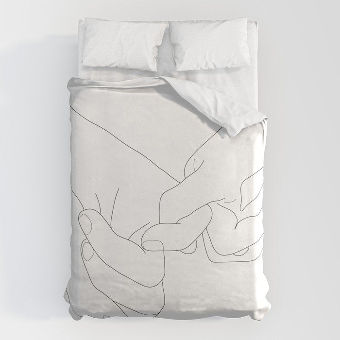 Pinky Promise Duvet Cover Gallery Image 6
