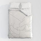 Pinky Promise Duvet Cover Gallery Image 6