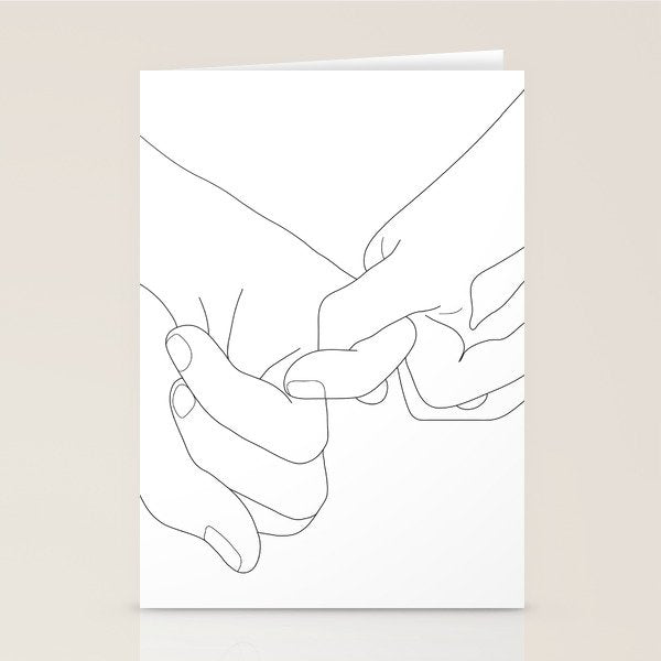 Pinky Promise Stationery Card Gallery Image 2