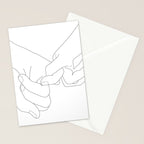 Pinky Promise Stationery Card Gallery Image 2