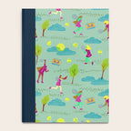 Let's Play Tennis in Soft Green Notebook Gallery Image 4