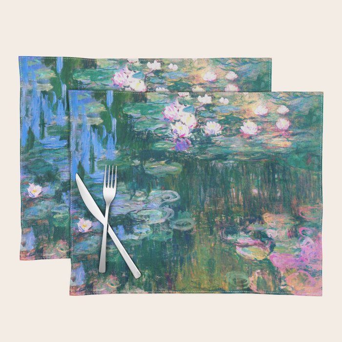 water lilies : Monet Placemat Gallery Image 1