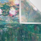 water lilies : Monet Wall Tapestry Gallery Image 3
