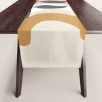 Minimal Abstract Shapes 16 Table Runner Gallery Image 1