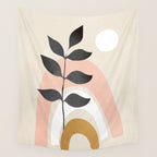 Minimal Abstract Shapes 16 Wall Tapestry Gallery Image 4