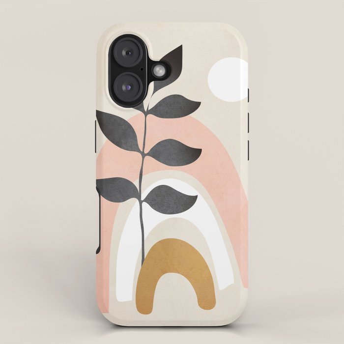 Minimal Abstract Shapes 16 iPhone Case Gallery Image 1