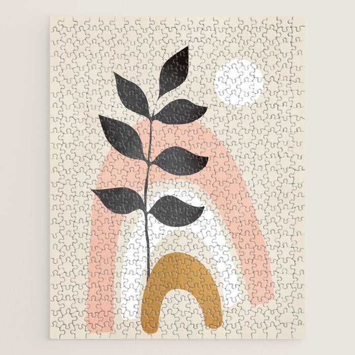Minimal Abstract Shapes 16 Jigsaw Puzzle Gallery Image 1
