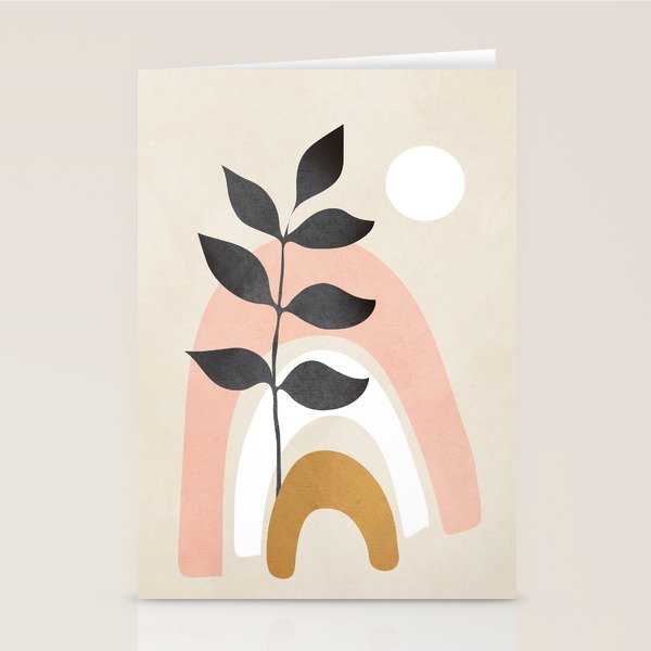 Minimal Abstract Shapes 16 Stationery Card Gallery Image 1