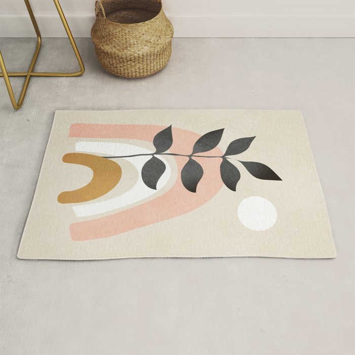 Minimal Abstract Shapes 16 Rug Gallery Image 1