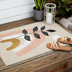 Minimal Abstract Shapes 16 Outdoor Rug Gallery Image 2
