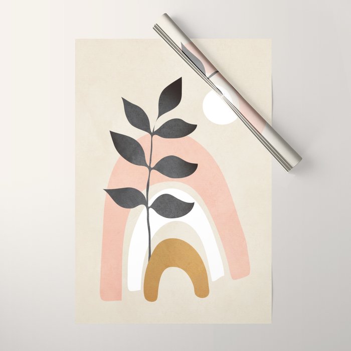 Minimal Abstract Shapes 16 Wrapping Paper Gallery Image 1