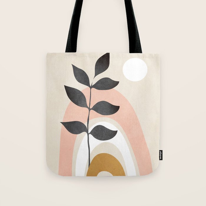 Minimal Abstract Shapes 16 Tote Bag Gallery Image 1