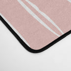 Boho Raindrops Pink Desk Mat Gallery Image 4