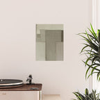 Neutral Abstract Geometric Poster Gallery Image 2