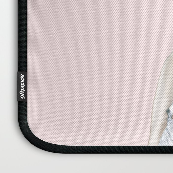 Queen Elizabeth II Blowing Pink Bubble gum Laptop Sleeve Gallery Image 3