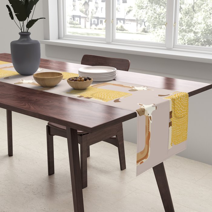 Whimsical Giraffe Table Runner Gallery Image 2
