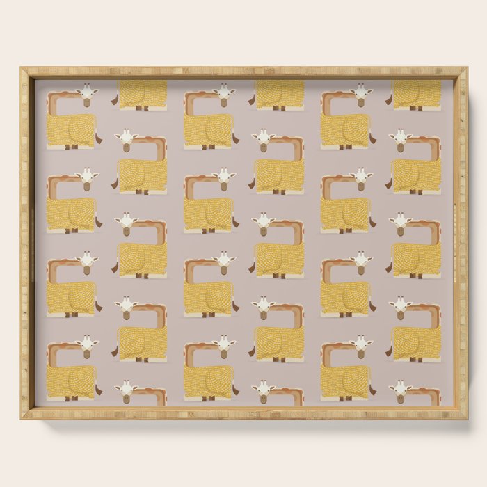 Whimsical Giraffe Serving Tray Gallery Image 1