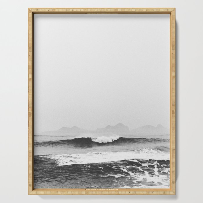 OCEAN WAVES IV Serving Tray Gallery Image 1