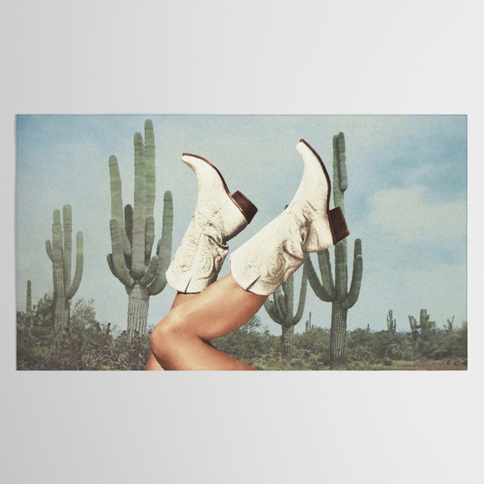 These Boots - Cactus & Yeehaw Landscape Tablecloth Gallery Image 2