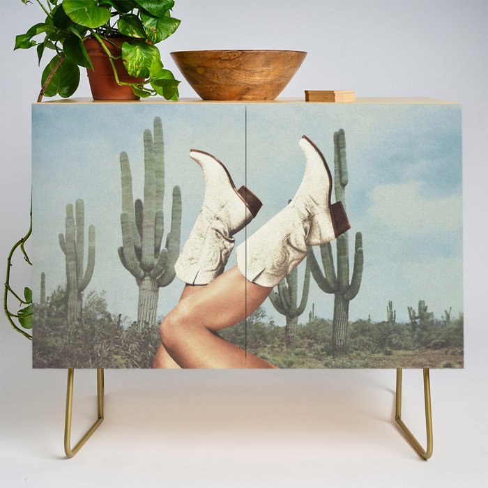 These Boots - Cactus & Yeehaw Landscape Credenza Gallery Image 1