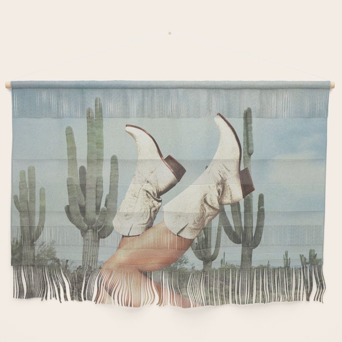 These Boots - Cactus & Yeehaw Landscape Wall Hanging Gallery Image 1