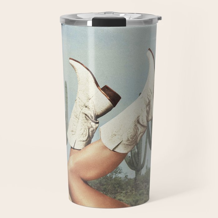 These Boots - Cactus & Yeehaw Landscape Travel Mug Gallery Image 1