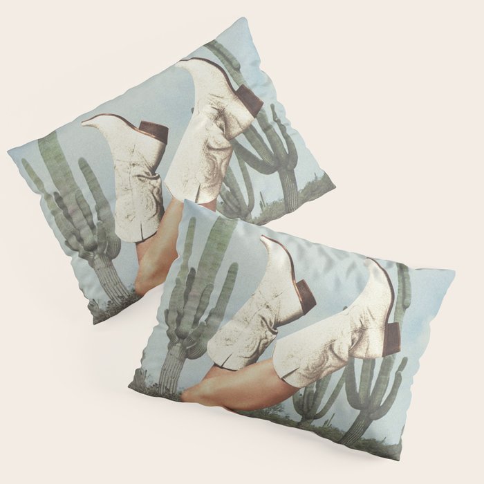 These Boots - Cactus & Yeehaw Landscape Pillow Sham Gallery Image 3