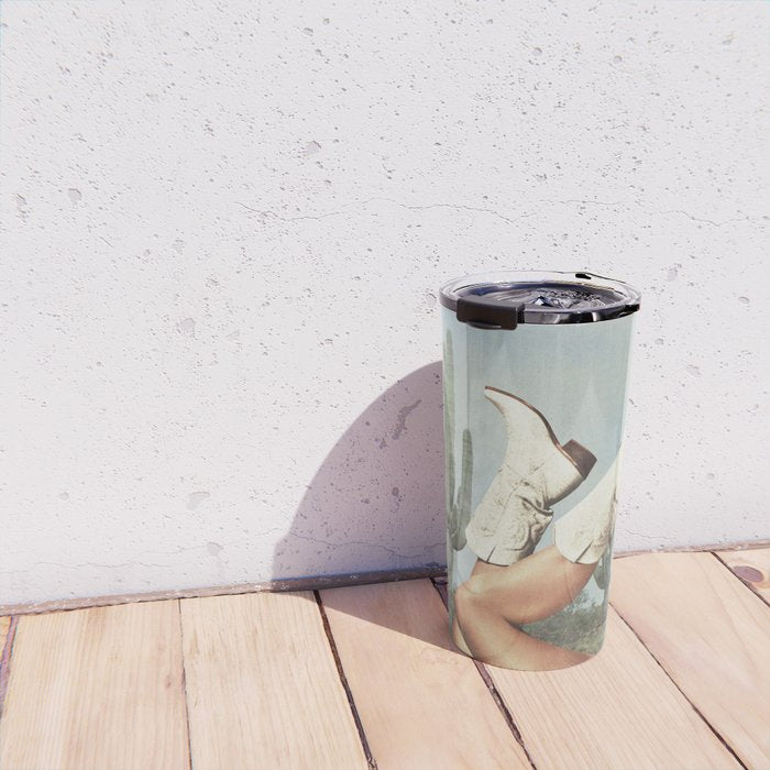 These Boots - Cactus & Yeehaw Landscape Travel Mug Gallery Image 4