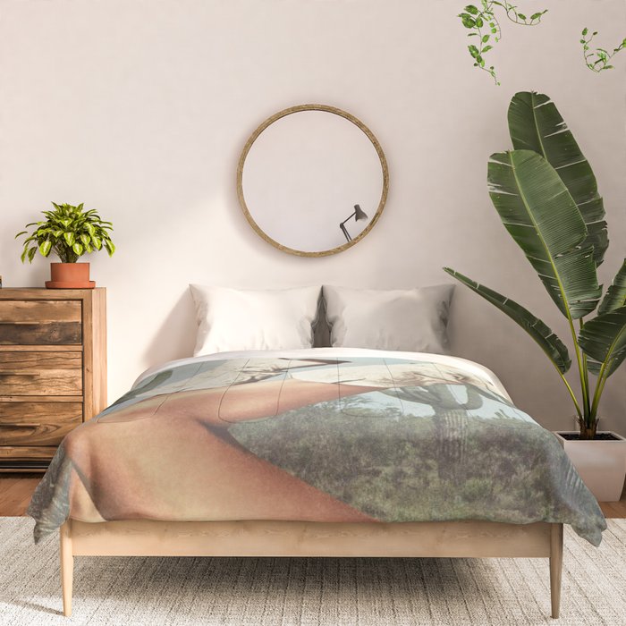 These Boots - Cactus & Yeehaw Landscape Comforter Gallery Image 3