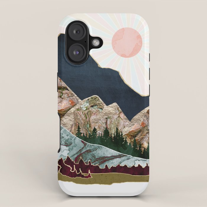 Retro Autumn Vista iPhone Case Gallery Image 1