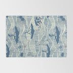 Wildlife Safari Savannah blue Rug Gallery Image 2