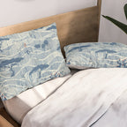 Wildlife Safari Savannah blue Pillow Sham Gallery Image 2