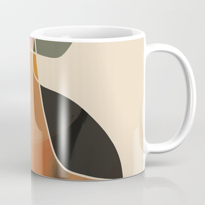 Modern Abstract Colorful Shapes Coffee Mug Gallery Image 1