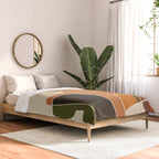 Modern Abstract Colorful Shapes Comforter Gallery Image 2